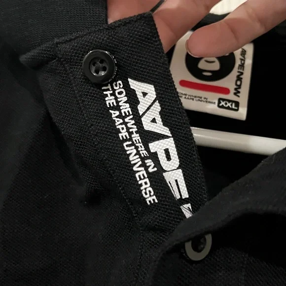AAPE by A Bathing Ape AAPE One Point Polo